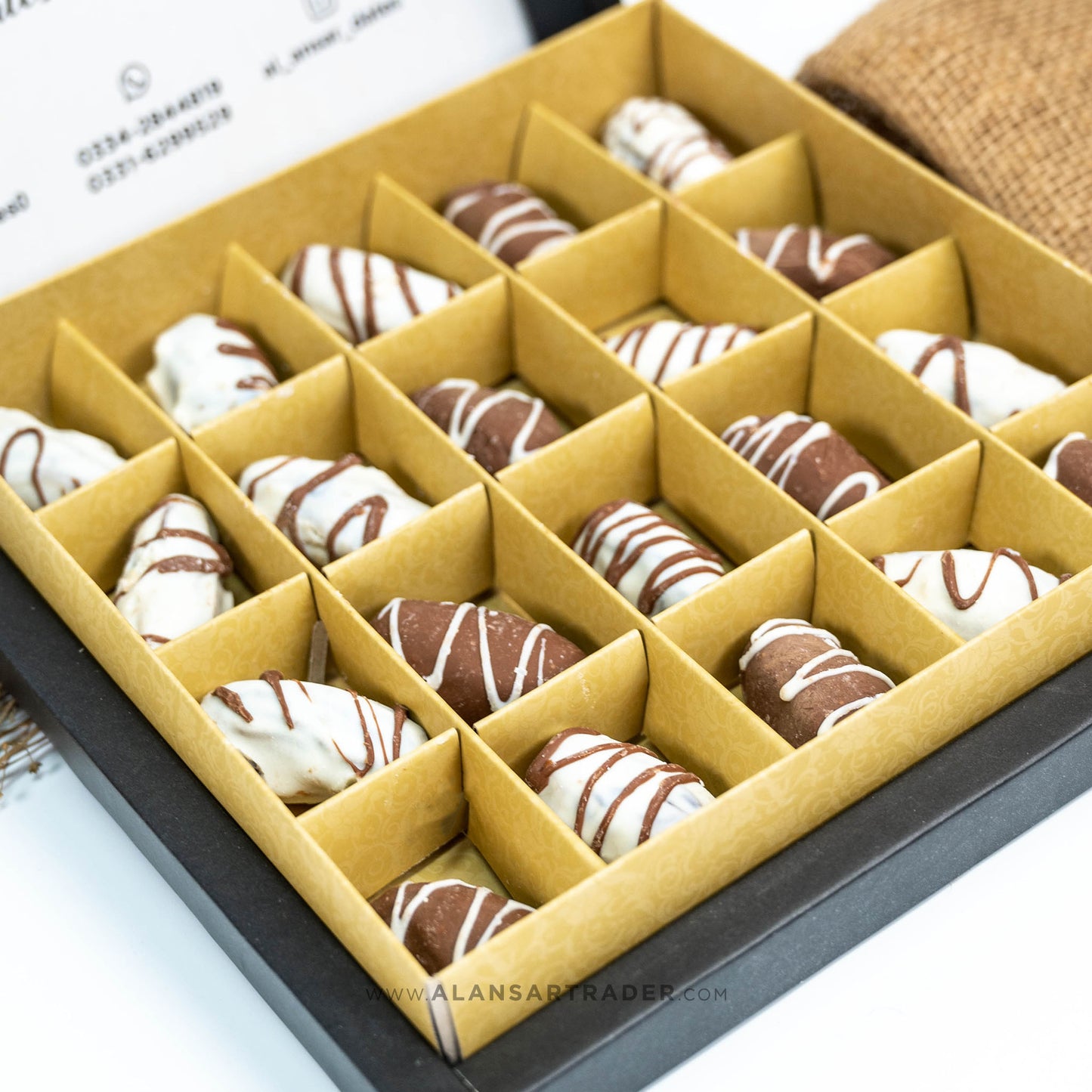 Chocolate Coated Date Box